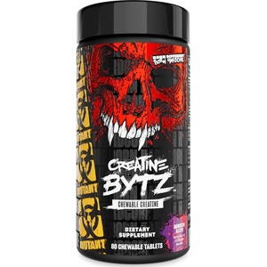 MUTANT Creatine Bytz Chewables, 80 Chewables