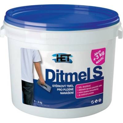 Het Ditmel S disperzní tmel pro interiéry 18 kg bílá