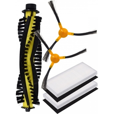 ElektroSkalka TESLA iQ300, SENCOR SRV 9150WH hepa filtry a kartáče 5 ks