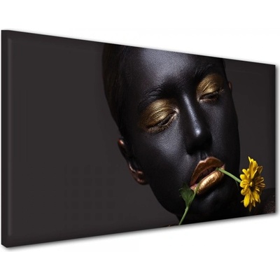 Divio Obraz na plátně žena ve zlatě, vzor 41299 Velikost: 60x120 cm