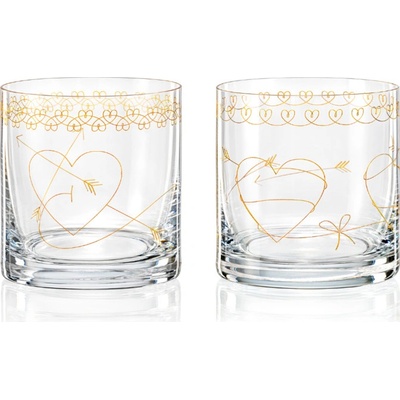 Crystalex sklenice Arcum et Sagitta 2 x 410 ml