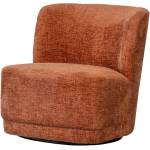 WOOOD Оранжево кресло от кадифе Atty - WOOOD (340504-B)