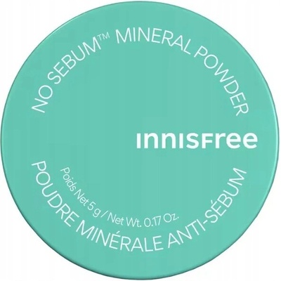 Innisfree Minerálny Sypký Púder No Sebum Pohlcuje Sebum 5 g