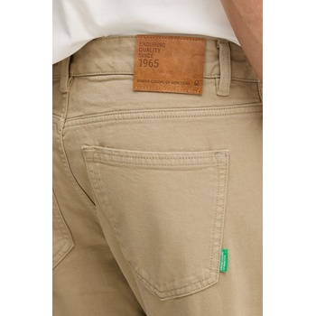 Benetton Памучен панталон United Colors of Benetton мъжки със стандартна кройка 4U32UE01W (4U32UE01W)