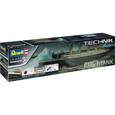 Revell RMS Titanic Plastic ModelKit TECHNIK loď 00458 1:400