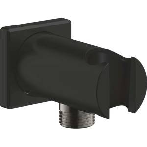Grohe Rainshower - Коляно за душ с държач, фантомно черно 26659KF0 (26659KF0)