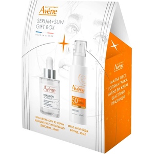 Eau Thermale Avène Комплект - Серум Hyaluron Activ B3 и Слънцезащитен флуид, 30 + 40 ml