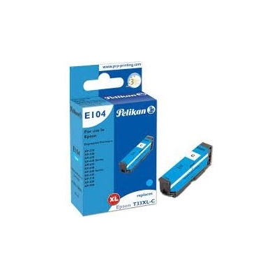 Compatible Тонер касета, Pelikan, Tinte für Epson T335240 Cyan - 33XL (1071170908)