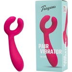 EasyToys Couple - вибратор за двойки - акумулаторен, водоустойчив - розов