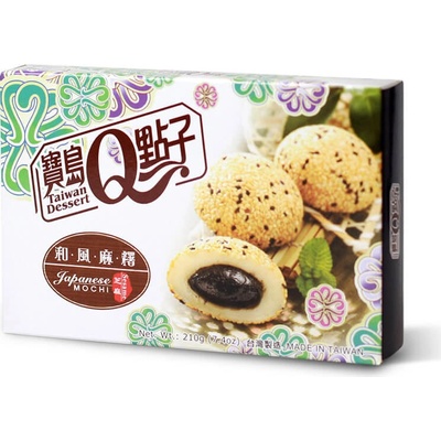 Q Brand Japonský koláč Mochi s arašidami 210 g