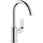 Hansgrohe Rebris S - Смесител за мивка с изпразнител и въртящ се чучур, хром 72536000 (72536000)