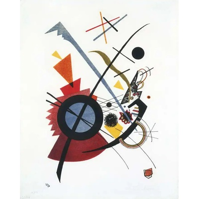 Obrazy - Kandinsky, Wassily: Violett - reprodukce obrazu