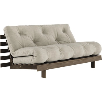 Karup Design Сиво-бежов ленен разтегателен диван 160 cm Roots Carob - Karup Design (123106914160)