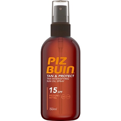 PIZ BUIN Tan & Protect Tan Intensifying олио за загар spf 15 унисекс 150 мл