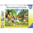 Puzzle Ravensburger Zvířata spolu 100 dílků
