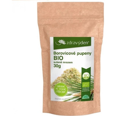 Borovicové pupeny - prášek - BIO kvalita - 30 g