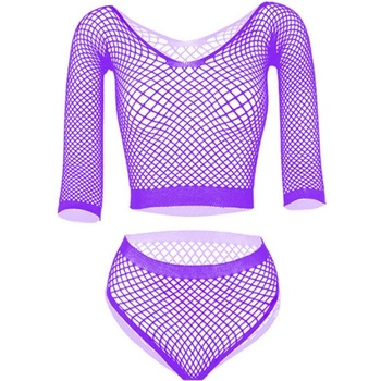 Bodystocking Set 03 Purple