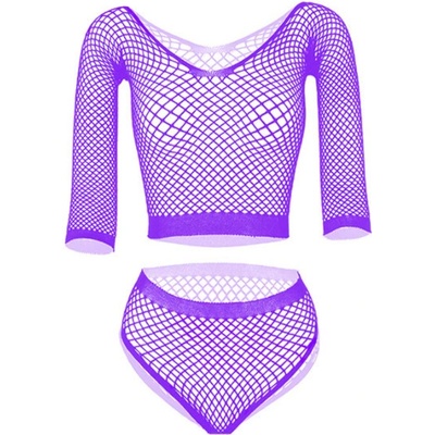 Bodystocking Set 03 Purple