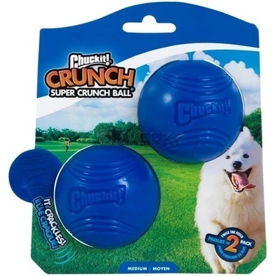 Chuckit! Dog lopta Super crunch M 6 cm 2 ks