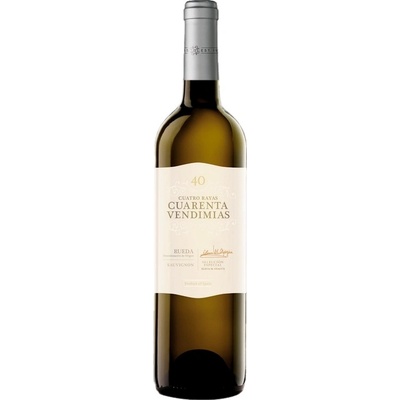 Cuatro Rayas Cuarenta 40 Vendimias Sauvignon Blanc suché bílé 2022 13% 0,75 l (holá láhev)