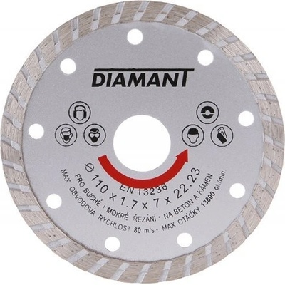 Diamant Levior Kotouč diamantový 180 x 2.3 x 22.2 mm 21180