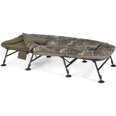 Nash so spacákom Indulgence HD40 Sleep System 8 Legs Camo Wide