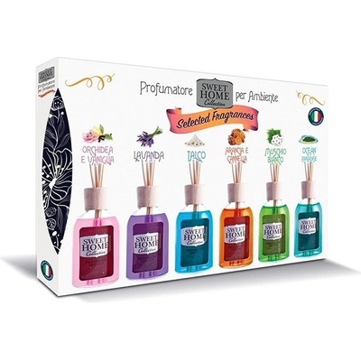 Sweet Home Collection Darčeková sada aróma difúzorov 6 x 30 ml
