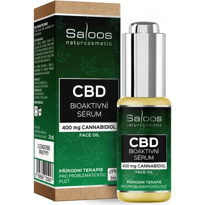 Saloos CBD bioaktívne pleťové sérum 20 ml
