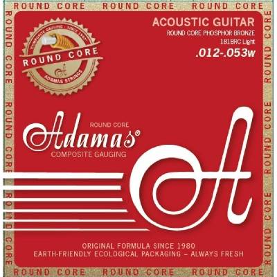 Adamas Historic Reissue Phosphor Bronze Round Core Light .012-.053 1818RC