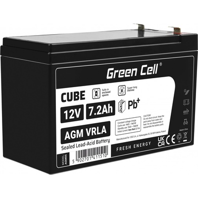 Green Cell 12V 7.2Ah