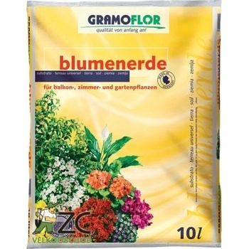 Gramoflor květinový substrát s jílem 10 l