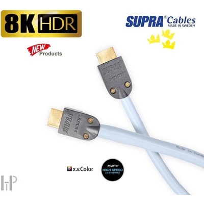 Supra Cables Supra HDMI-HDMI 2.1 UHD8K - HDMI кабел v2.1 8K/HDR 5 m (073225)