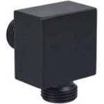 Paffoni Level - Коляно за душ, матово черно ZACC238NO (ZACC238NO)