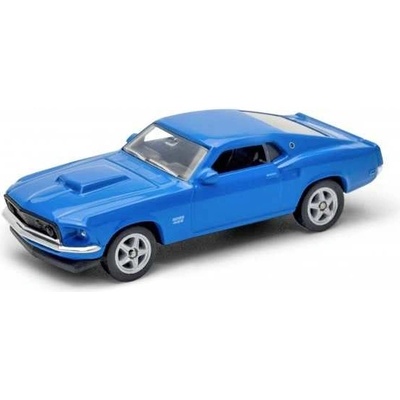 Welly Ford Mustang 1969 Boss 429 černý 1:34-39