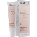  REVUELE Daily Sun Fluid SPF 50+, водолек слънцезащитен флуид с хиалуронова киселина, 40 ml