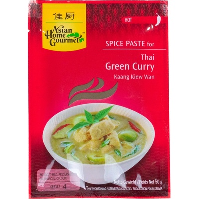 Asian Home Gourmet Pasta hot na thajské zelené kari 50 g