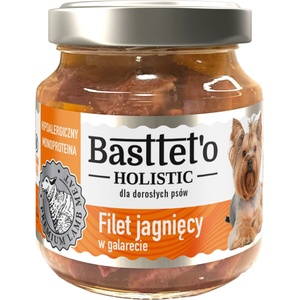 Basttet`o Холистично агнешко филе в желе за кучета 130г
