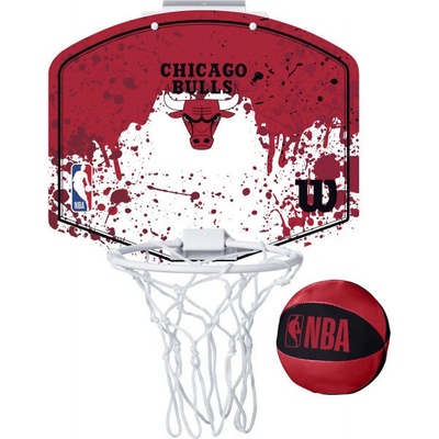 Wilson NBA MINI HOOP BULLS Mini – Zboží Dáma