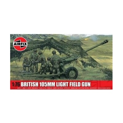 AIRFIX Classic Kit military A02332 British 105mm Light Field Gun 1:76