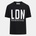 Blank Essentials Тениска Blank Essentials Women's London Cotton Short Sleeve Oversized T-Shirt - Black
