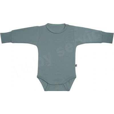 Baby Service Dojčenské body Vlnky mätová Česká výroba Babyservice