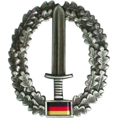 Bundeswehr Odznak BW na baret KSK - Kommando-Spezial-Kräfte