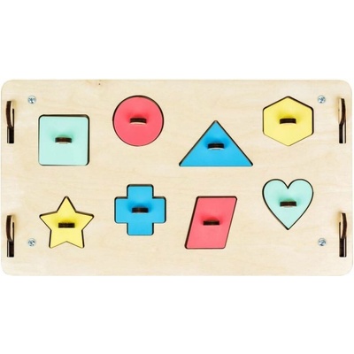 BusyKids Náhradní díl k Activity board domečku vkládačka žlutá hvězdička