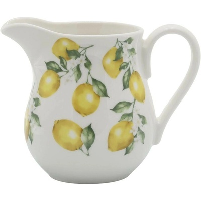 Chic Antique Porcelánový džbánek s citróny Maison Limone Blossom - 8*10 cm / 290 ml