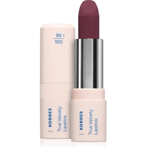KORRES True Velvety Lipstick Кремообразно червило със сатенено покритие цвят Deep Berry 3 гр