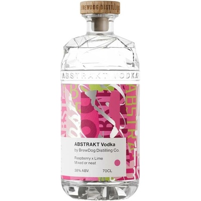 Abstrakt Raspberry & Lime 38% 0,7 l (holá láhev)
