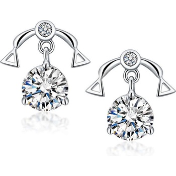 Silenti Jewelry Сребърни обеци "Везни