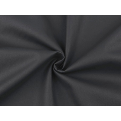 Koženka extra soft podlepená fleecem, střední, 5 (515 g/m²) antracit