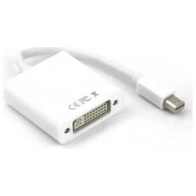 VCOM Преходник VCom CG612, Mini DisplayPort(м) към DVI(ж), бял (CG612)