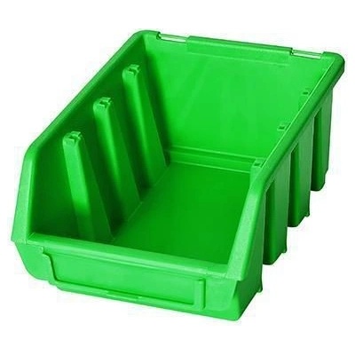 Ergobox Plastový box 2 7,5 x 16,1 x 11,6 cm, zelený